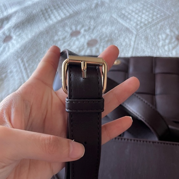 CALL IT SPRING Brown Braided Crossbody Bag - Picture 6 of 16